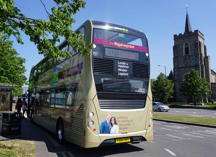 Reading Buses Alexander Dennis Enviro400MMC 757 Regal Express